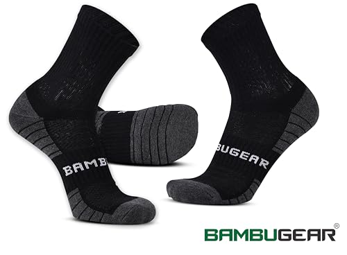 Image of Bamboo Socks For Men, Odour Free, Ventilated, Anti-Bacterial, Soft & Cushioned, Pack of 3 Pairs