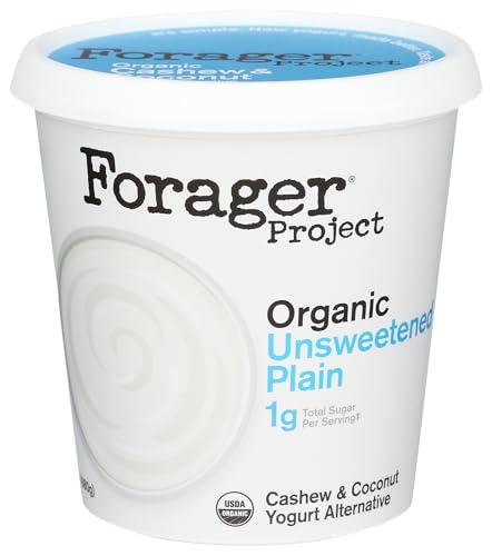 Forager Project Cashewmilk Yogurt, Unsweetened Plain, 24-Ounce