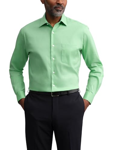Image of Van Heusen Men's Dress Shirt Fitted Everyday Defense Stretch