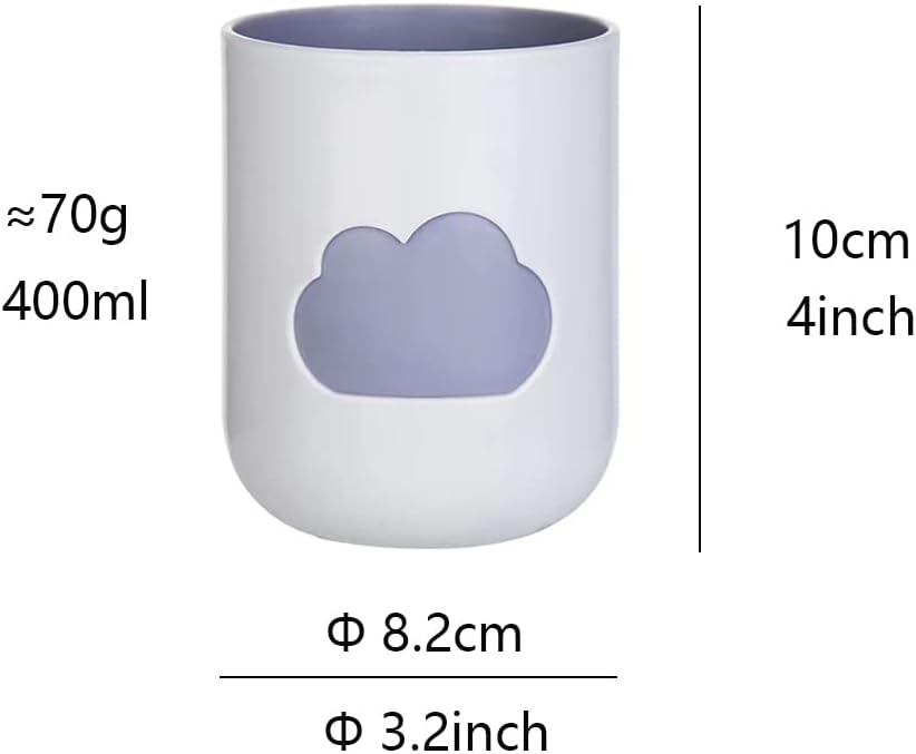 Simple Cloud Mouthwash Cup - Creative Cute Couple Mouthwash Cup