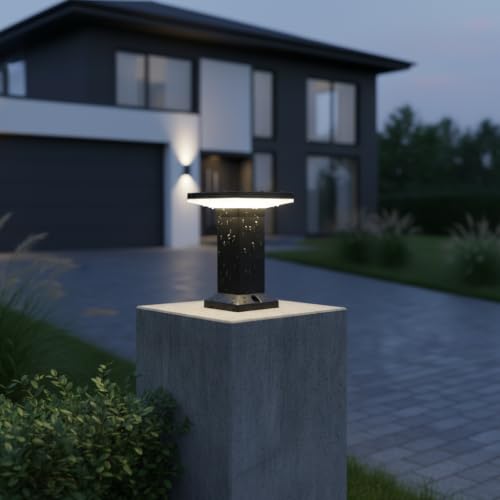 Image of Lyse Decor LED Gate Light Waterproof, Outdoor Wall Light for Home Entrance, Garden, Balcony & Exterior Decoration (Pack of 1)