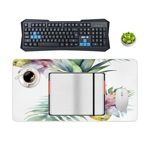 Pads de Escritorio Estilo Piña Tropical 30x60 cm Impermeable miniatura 4