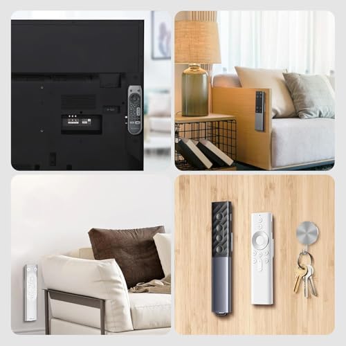 Magnetic Remote Control Holder Wall Mount, 2 Pack Upgrade Remote Control Organizers Storage Self-Adhesive, Magnet Remote Holder for TV Remote Control Charge Socket, No Drilling, Strong Magnet (Black) - Cosy Home Interiors Magnetic Remote Control Holder Wall Mount, 2 Pack Upgrade Remote Control Organizers Storage Self-Adhesive, Magnet Remote Holder for TV Remote Control Charge Socket, No Drilling, Strong Magnet (Black) - Image 4