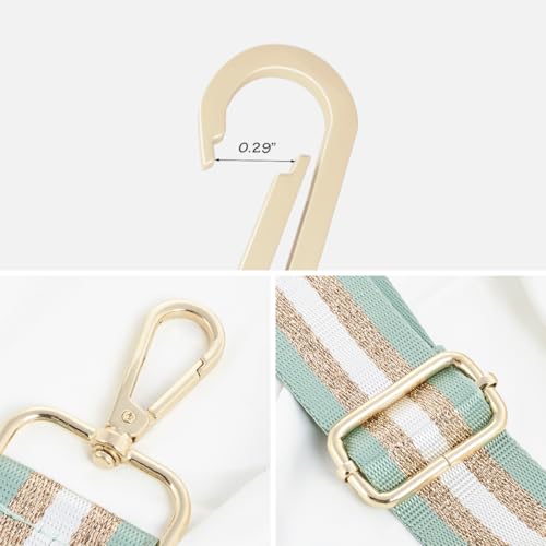 Image of Adjustable Handbag Strap Wide Purse Strap Replacement Shoulder Crossbody Bag Strap