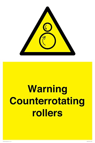 Panneau de signalisation rouleaux contre-rotation A2P contre les accidents 400x600