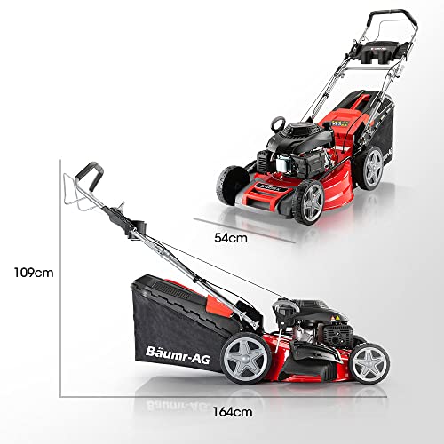 Baumr-AG Petrol Lawn Mower 220cc 4in1 Lawnmower 20 Inch Self-Propelled Mower - Image 3
