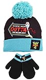 ✔ REGALOS PARA FANS DE TOY STORY --- Si estás pensando en algún regalo original tanto para niños como para niñas que sea útil para esta temporada de invierno, este set de gorro y guantes es el complemento estrella. Nuestros gorros y manoplas de Toy Story vienen con un diseño original en dos colores y con nuestro personaje favorito Forky impreso. ¡Les encantará a todos los fans de la película!
