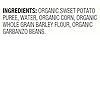 Earths-Best-Organic-Stage-2-Baby-Food-Sweet-Potato-Garbanzo-Barley-35-Oz-Pouch-Pack-of-12 Earth's Best Organic Baby Food Pouches, Stage 2 Protein and Veggie Puree for Babies 6 Months and Older, Organic Sweet Potato Garbanzo Barley, 3.5 oz Resealable Pouch (Pack of 12)