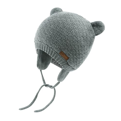 SEYUFN Babymütze, für Jungen und Mädchen, gestrickte Hündchen für...