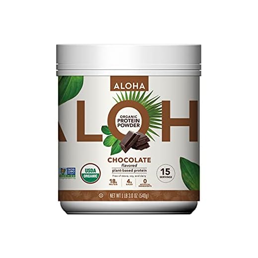 Plant-Based Protein Powder | Organic Chocolate Keto Friendly Vegan Protein with MCT Oil, 19 oz, Makes 15 Shakes, Vegan, Gluten Free, Non-GMO, Stevia Free & Erythritol Free, Soy Free, Dairy Free & Only 4g Sugar