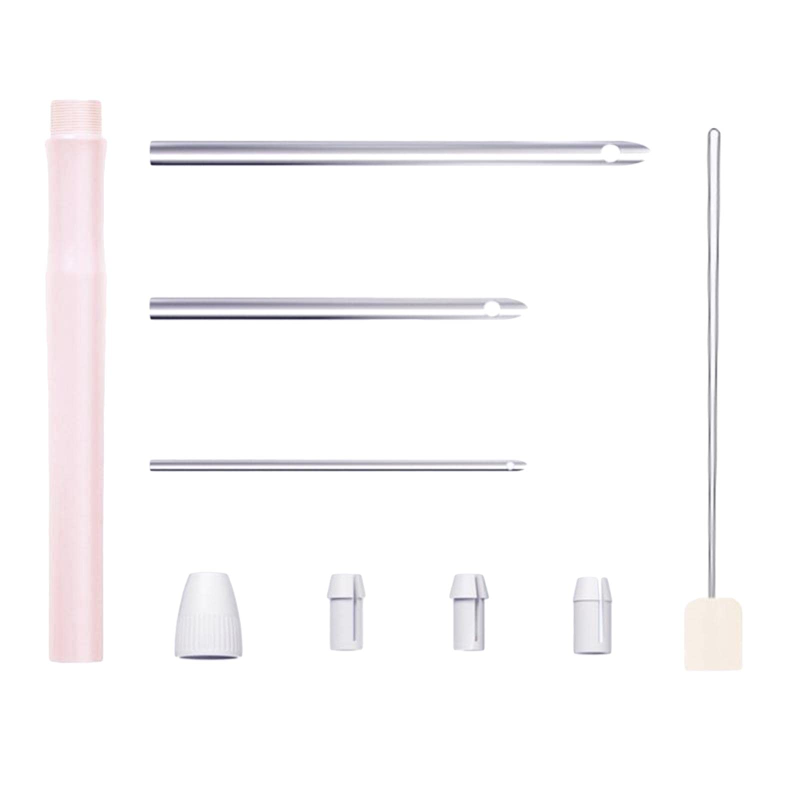 Punch Needle Kits 2mm 3.5mm 5 mm Rug Yarn Hooking Tools for Craft DIY Sewing Pink-image-33