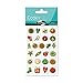 Produktbild Maildor 560538O Packung mit Stickers Cooky 3D (1 Bogen, 7,5 x 12 cm, ideal zum Dekorieren, Sammeln oder Verschenken, Advent) 1 Pack