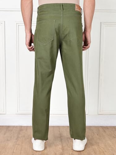 Image of Thomas Scott Men's | Solid | Brathable Fabric | Denim | Mid Rise | Casual Jeans for Men