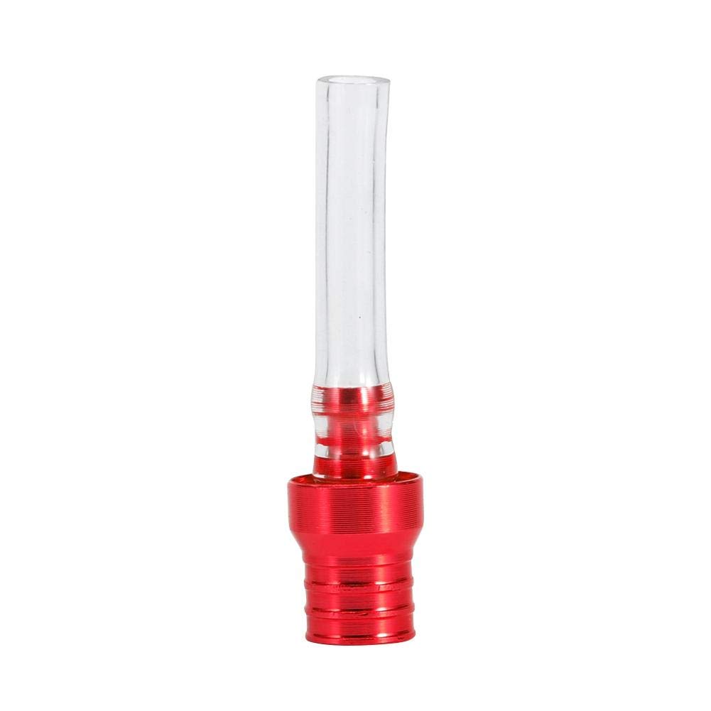 Tappo benzina per moto, Coperchio del serbatoio del carburante in alluminio Con tubo flessibile di sfiato per apertura serbatoio diametro 51-54mm(Rosso) + tappo moto