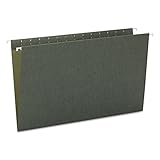 Smead Hanging File Folder, Legal Size(No tabs), Standard Green, 25 per Box (64110)