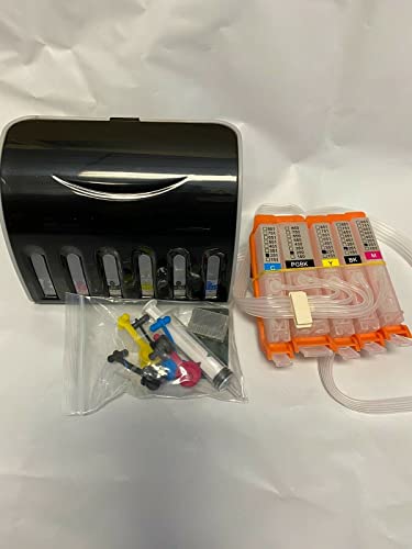 Inkpro Empty Continuous Ink Supply System for Canon PGI-250 CLI-251 MG5620 MG6420 MG6620 MX722 MX922 iP7220