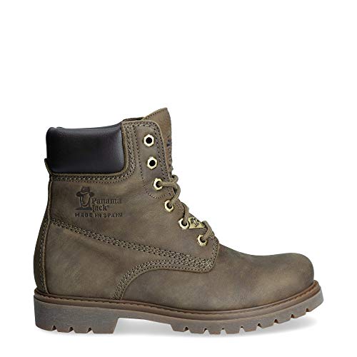 Panama Jack Panama 03, Botines para Mujer, Verde (Kakhi B77), 38 EU