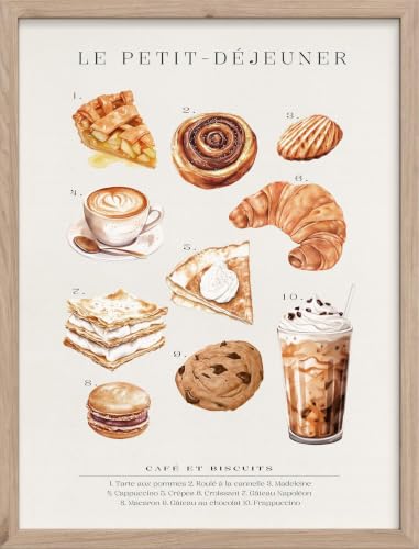 Impression d'art déco cuisine BOSKMS grand format 60x90