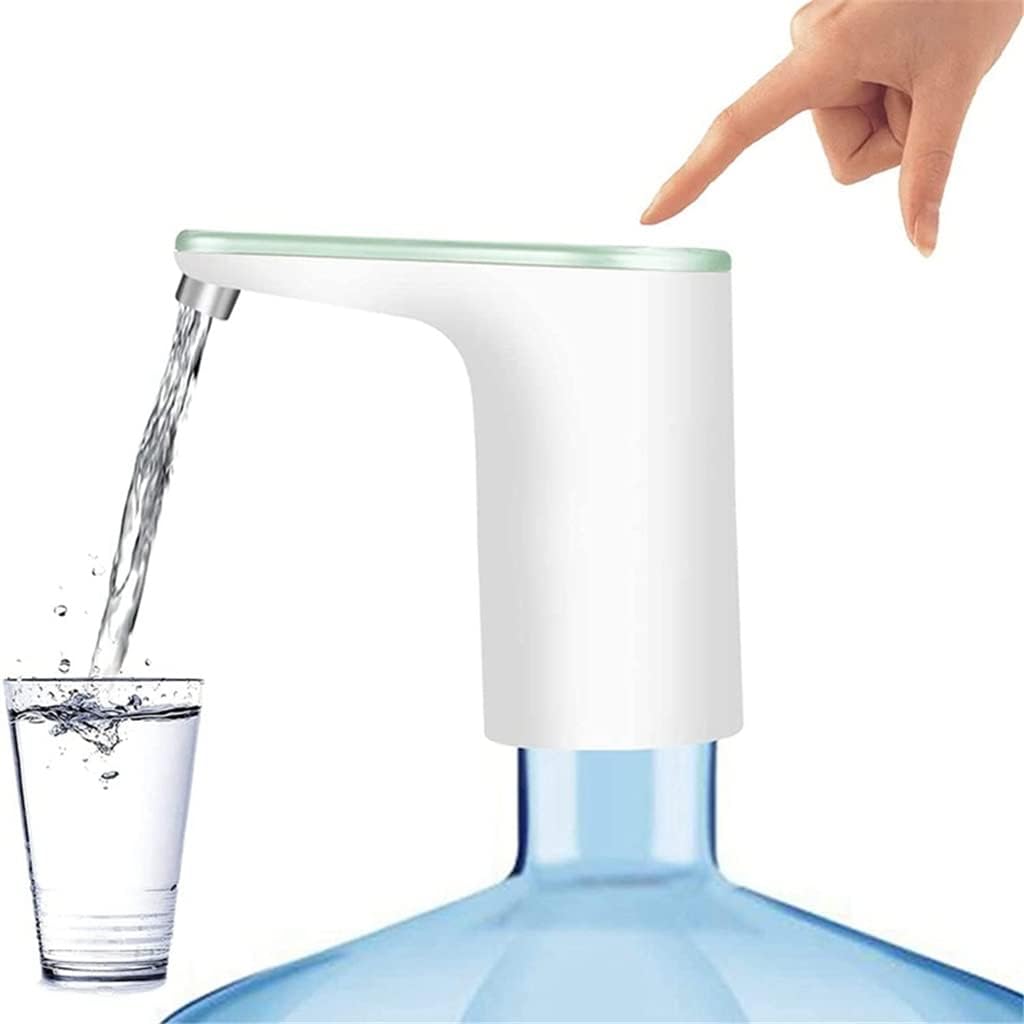 5 Gallon Water Dispenser,Universal Charging Portable Drinking Pump for 2-5 Bottle