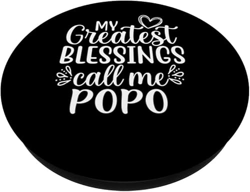 Miniatura 2 de My Greatest Blessings Call Me PoPo China abuela china PopSockets PopGrip intercambiable