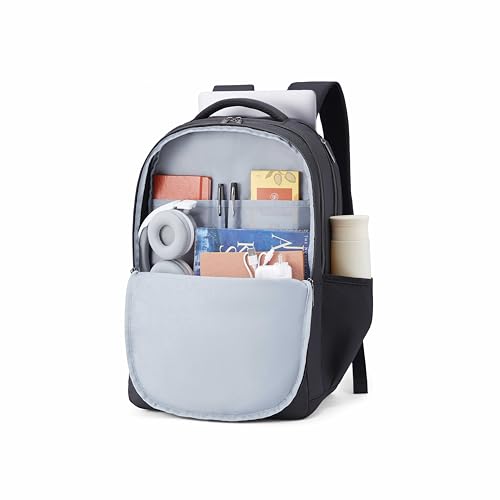 Image of American Tourister Regus | 32 Ltrs | 4 Compartments | Bottle Pocket | Ergonomic Padded Back Panel & Shoulder Straps | Laptop Backpack | 1 Year International Warranty | Black