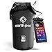 Earth Pak -Waterproof Dry Bag - Roll Top Dry Compression Sack Keeps Gear Dry for Kayaking, Beach, Rafting, Boating, Hiking, Camping and Fishing with Waterproof Phone Case