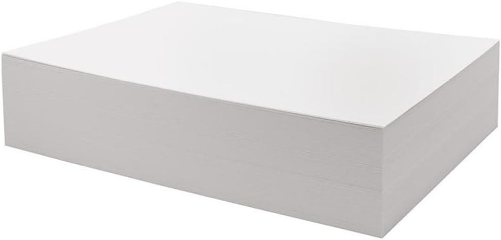 UCreate Watercolor Paper, White, Bulk, 90lb., 9" x 12", 250 Sheets