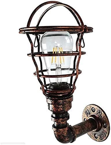 Applique murale industrielle E27 luminaire extérieur étanche vintage jardin fer