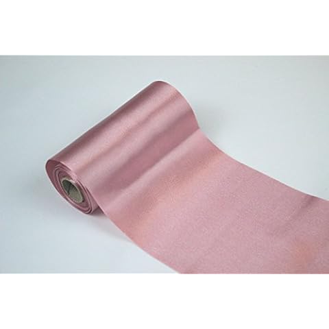 Stoff-Kollektion Satin Rolle Tischläufer 12cm x 9m Cover
