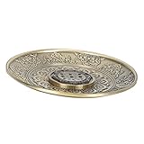 Kit d'encens chinois en bois d'agar - 9 trous d'encens, peut contenir différentes tailles de bâtons d'encens selon vos besoins, allumettes d'encens pour salle de bain