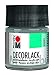 Produktbild Marabu 11300005782 - Decorlack Acryl Metallic-Silber 782, 50 ml, hochglänzender Acryllack auf Wasserbasis, wetterfest, speichelfest, zum Malen, Schablonieren und für Serviettentechnik