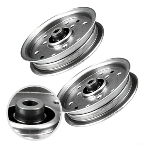 Poleas tensoras planas evitan que la correa salte en cortacésped Cadet 756-04129 7