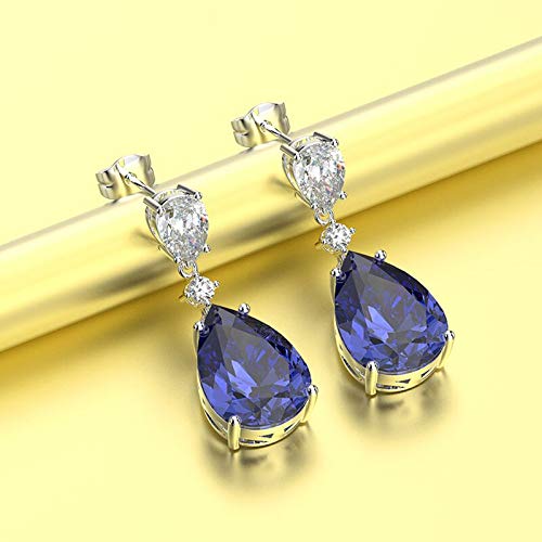 Bijoux Diamant Goutte LAMGUL en Pur Argent 925 de Haute Joaillerie