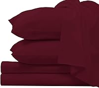 Vista 55 de Pizuna Juego de 2 fundas de almohada 100% algodón de 1000 hilos de tejido satinado de algodón de fibra larga con cierre de sobre, calidad de hotel