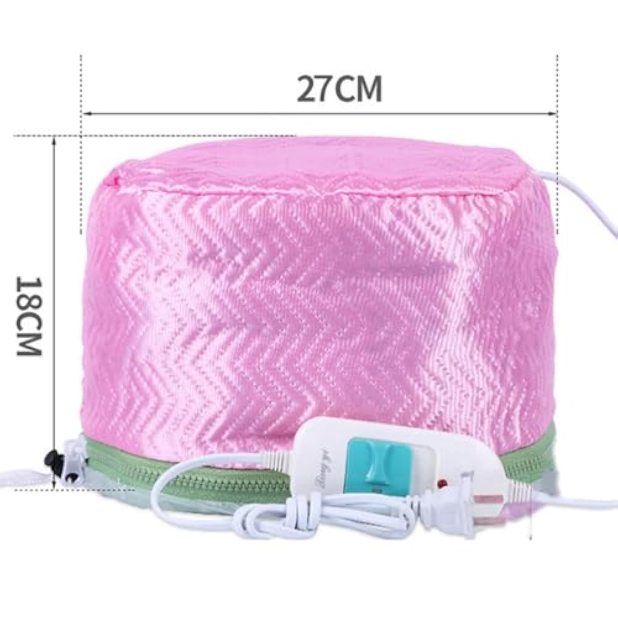 Portable Waterproof Hair Thermal Cap, 3x Heating