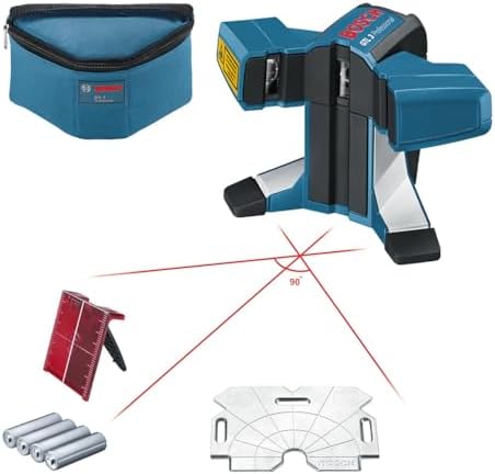 Bosch Professional GTL 3 - Nivel láser para alicatar (alcance 20 m, 3 líneas, con funda)