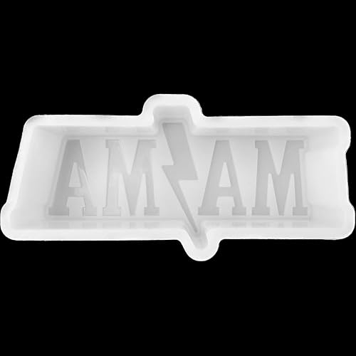 VONZK Molde Freshie de silicona Freshie para automóvil 2 pulgadas de largo x 4 18 pulgadas de ancho x 1 14 pulgadas de alto para cuentas de aroma