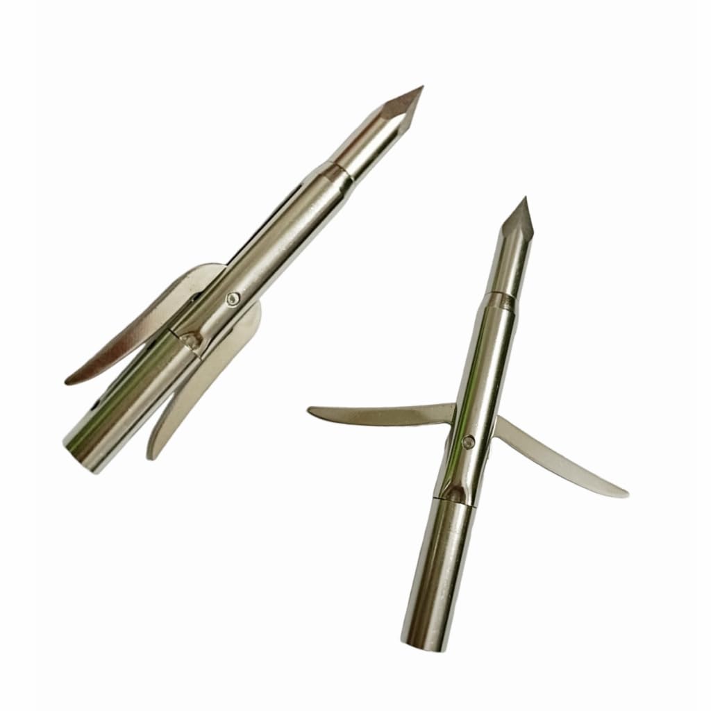 Scoland Shooter 6PK Bowfishing Broadheads 510 Grain 2 Blades 2.75
