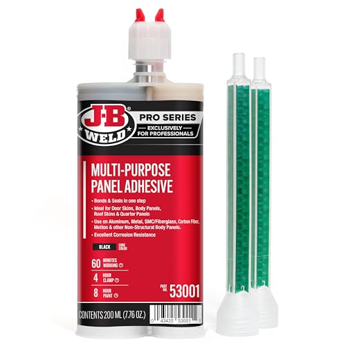 J-B Weld Multi-Purpose Panel Adhesive - 200ml; 2 Mixers Included
