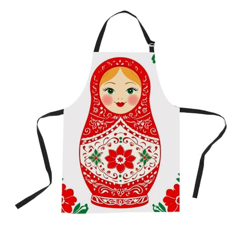 Mugod Babushka ʔGv VA̖ؐql` yCgꂽԂŏꂽ߉\ȃlbNLb`Gv jp  x[LO o[xL[ O 68.6cmx78.7cm