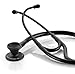 ADC Adscope 606 Ultra Lightweight Cardiology Stethoscope with Tunable AFD Technology, 28 inch Length, Tactical All Black