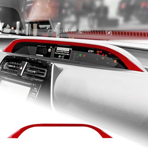 AIRSPEED トヨタ プリウス 50系 4代目 2016-2022 Toyota Prius 専用 アクセサリー カーボンファイバー 内装 カスタム パーツ カーダッシュボードカバーステッカー 簡単取付 カッコいい 傷防止 インテリア ドレスアップ 汚
