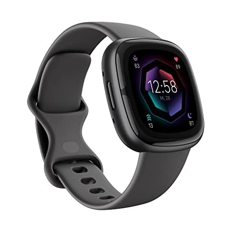 Fitbit Sense 2 by Google - Smartwatch Damen / Herren - Fitnessuhr mit integriertem GPS und Telefonfunktion - Fitness-Tracking mit Stressmanagement, EKG und Schlafanalyse Cover