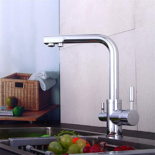 Robinet de cuisine mitigeur flexible pour simplifier la vie de famille