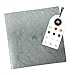 Cuaderno Inteligente Yuan, Sistema de Escritura Inteligente, Cuadernos con Cubierta de Piel Suave, 14,99 x 14,99 cm, pequeños Cuadernos vacíos para Tomar apuntes, Plateado