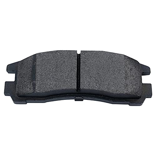 Image of TRQ Rear Brake Pad and Rotor Set Semi Metallic | For 2006-2012 Mitsubishi Eclipse 2004-2012 Galant