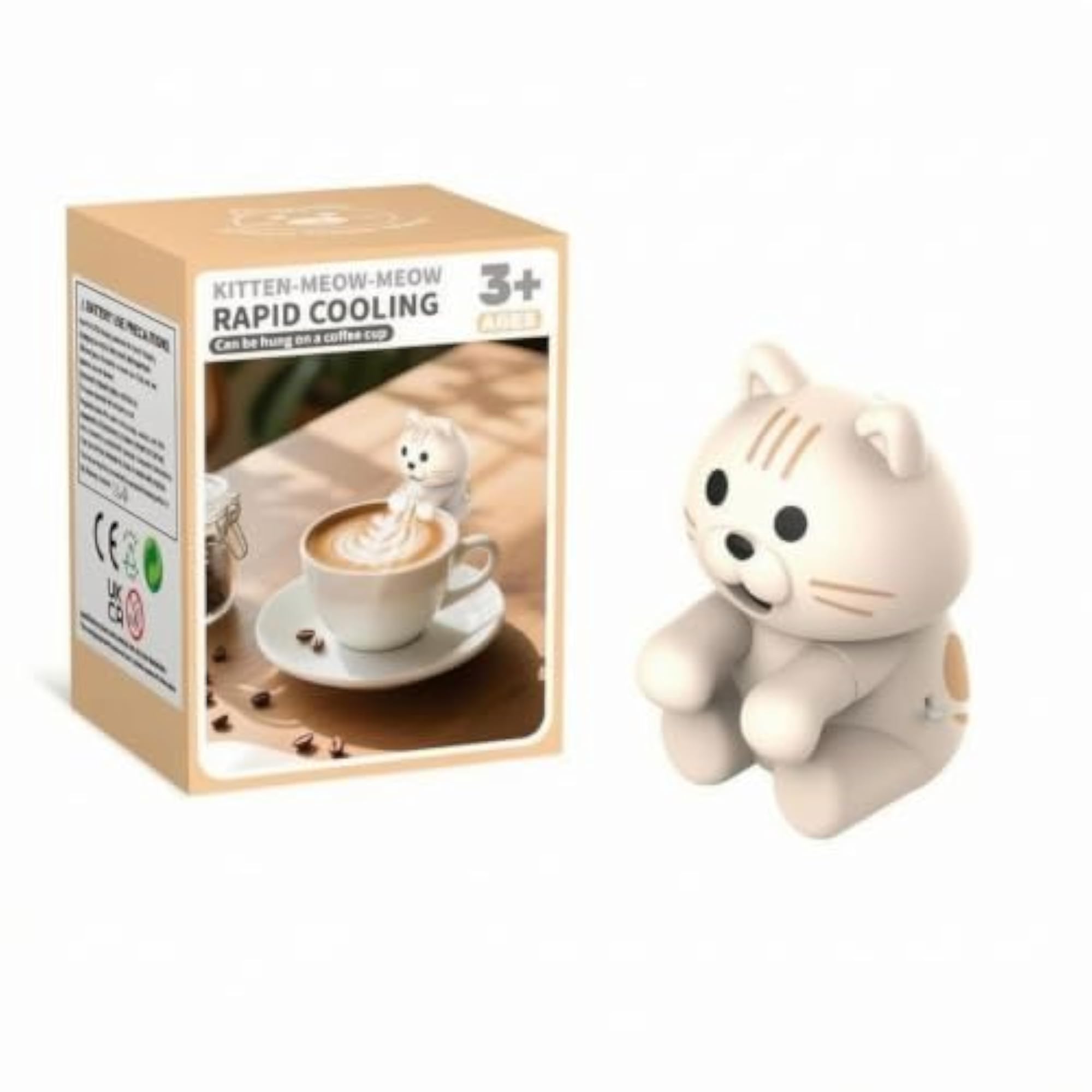Cute USB Rechargeable Cup Fan