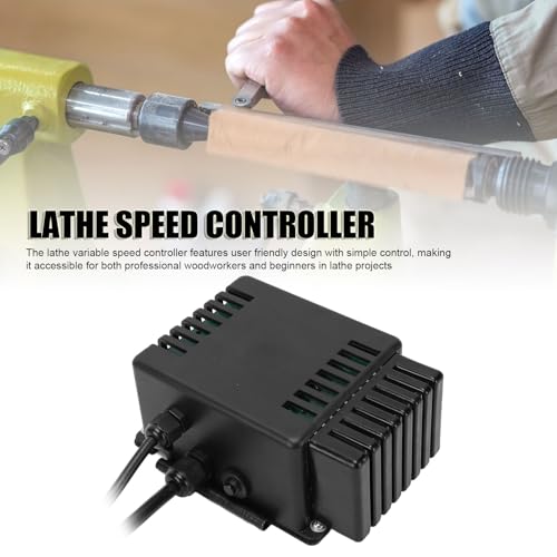 Contrôleur de vitesse variable ABS Aramox 550W pour tour à bois 1218VD - 5
