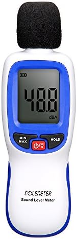 digital sound level meter, noise meter, 30 dB - 130 dB