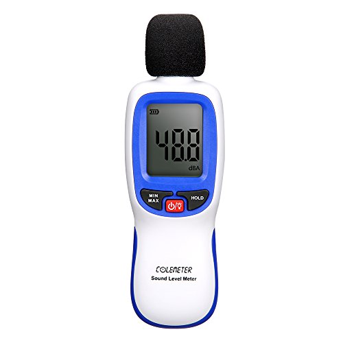 digital sound level meter, noise meter, 30 dB - 130 dB